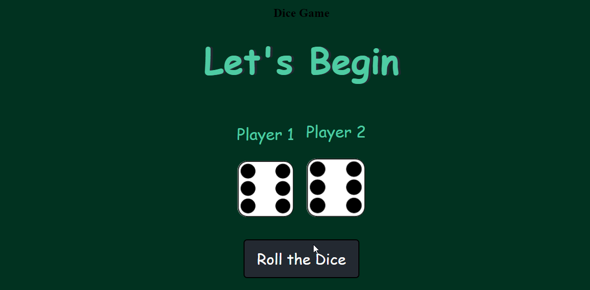 Simple Dice Game Rules
